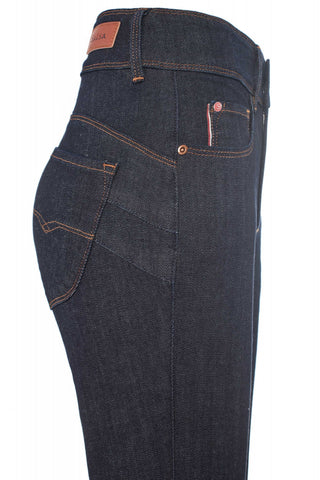 SALSA Secret Push In Skinny Jeans - Midnight Indigo Rinse - 122637.8505