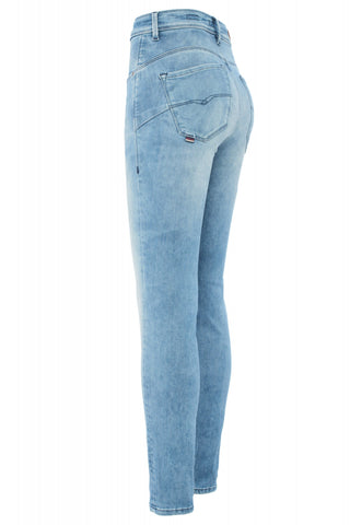 SALSA JEANS SECRET GLAMOR PUSH IN CAPRI mid blue used 122639.8502