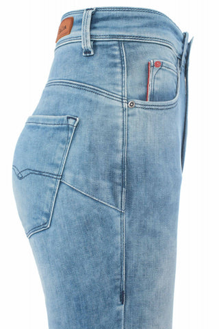 SALSA JEANS SECRET GLAMOR PUSH IN CAPRI mid blue used 122639.8502