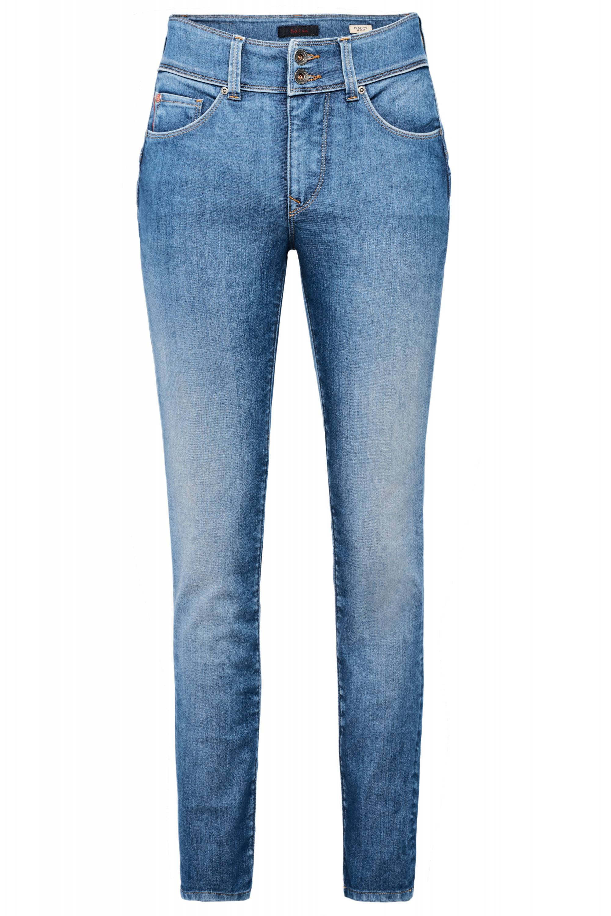 SALSA Secret Push In Skinny Capri - Ocean Mist Blue - 122653.8502