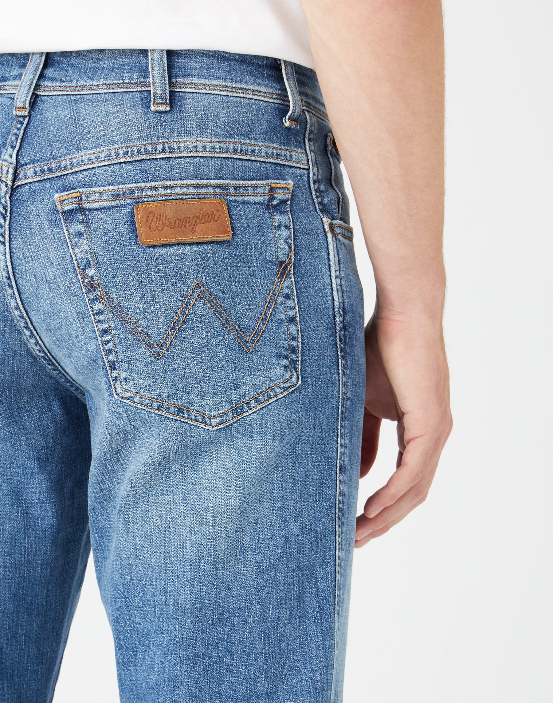 WRANGLER Texas Five Pocket - Washed Azure Denim - W1219237X von Wrangler
