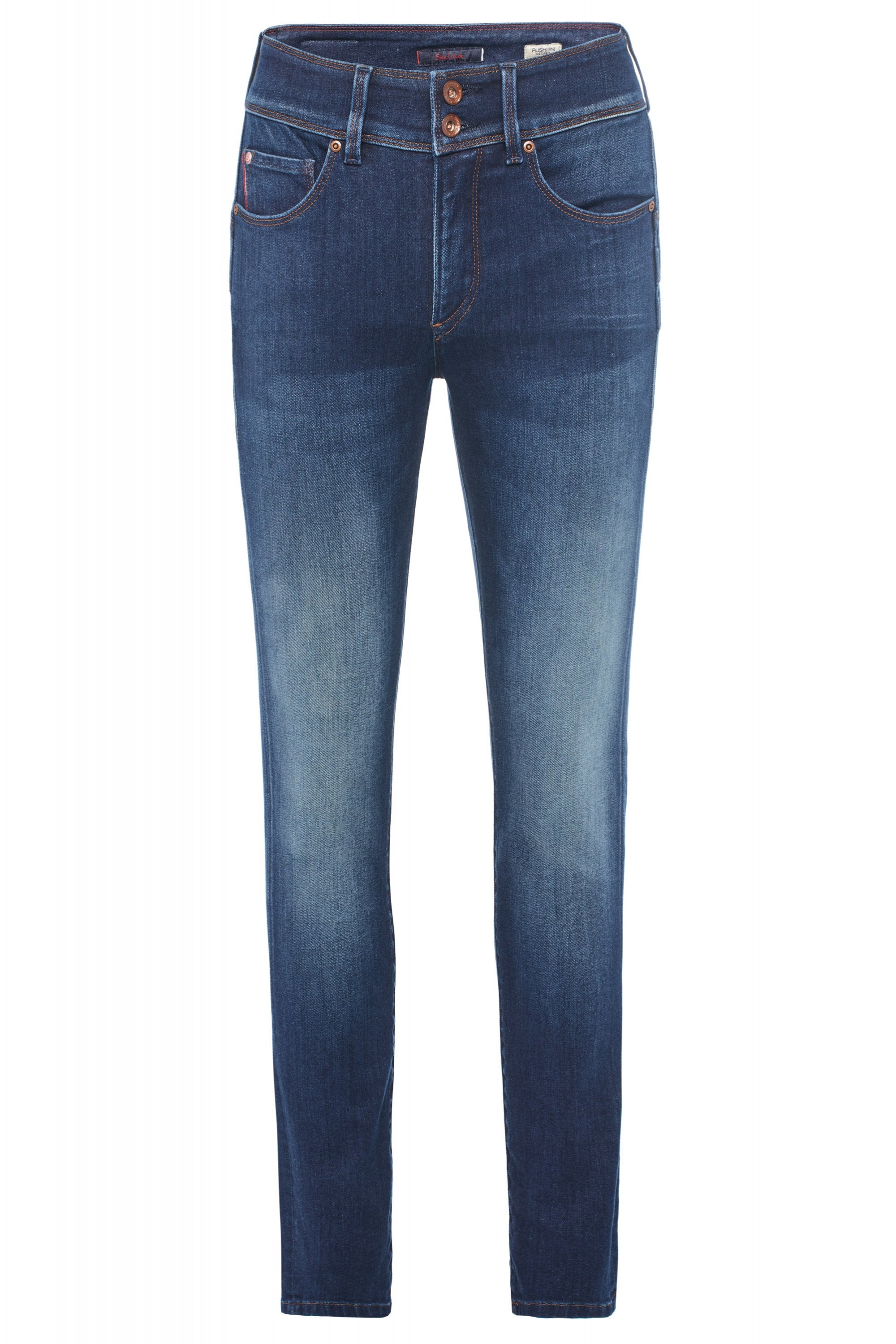SALSA Secret Push In Skinny Jeans - Indigo Denim Blue - 123253.8504