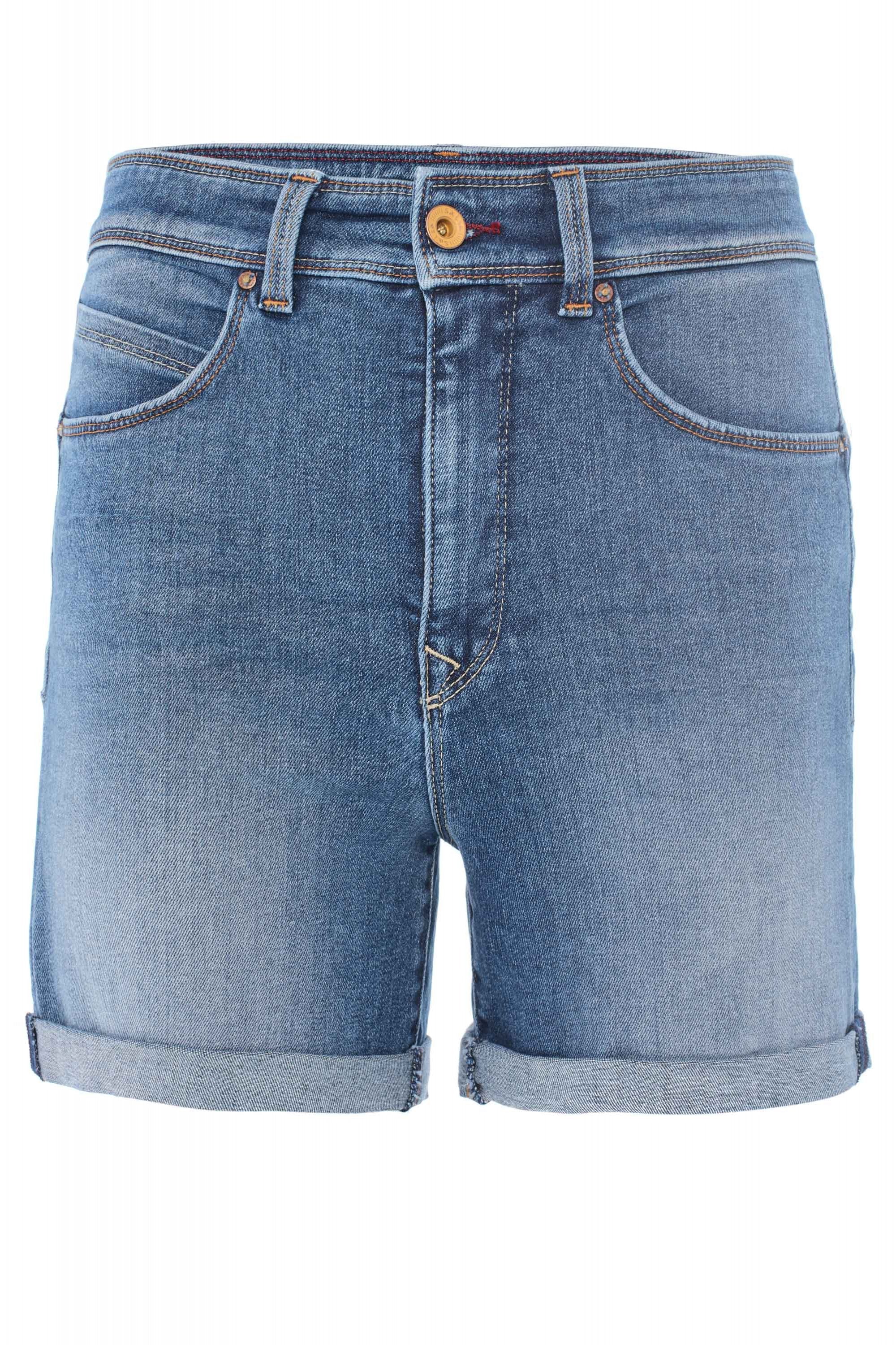 SALSA Secret Push In Shorts - Faded Coastal Denim - 123351.8503