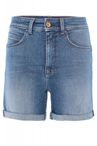 SALSA Secret Push In Shorts - Faded Coastal Denim - 123351.8503