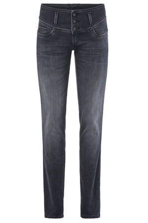 SALSA MYSTERY PUSH UP Slim Fit - Midnight Slate Denim - 123747.0000