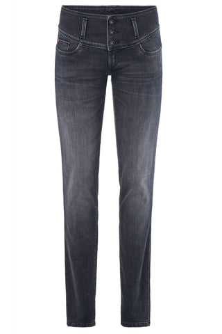 SALSA MYSTERY PUSH UP Slim Fit - Midnight Slate Denim - 123747.0000