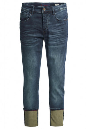 SALSA Clash Skinny Jogger - Midnight Wash Blue - 124267.8506