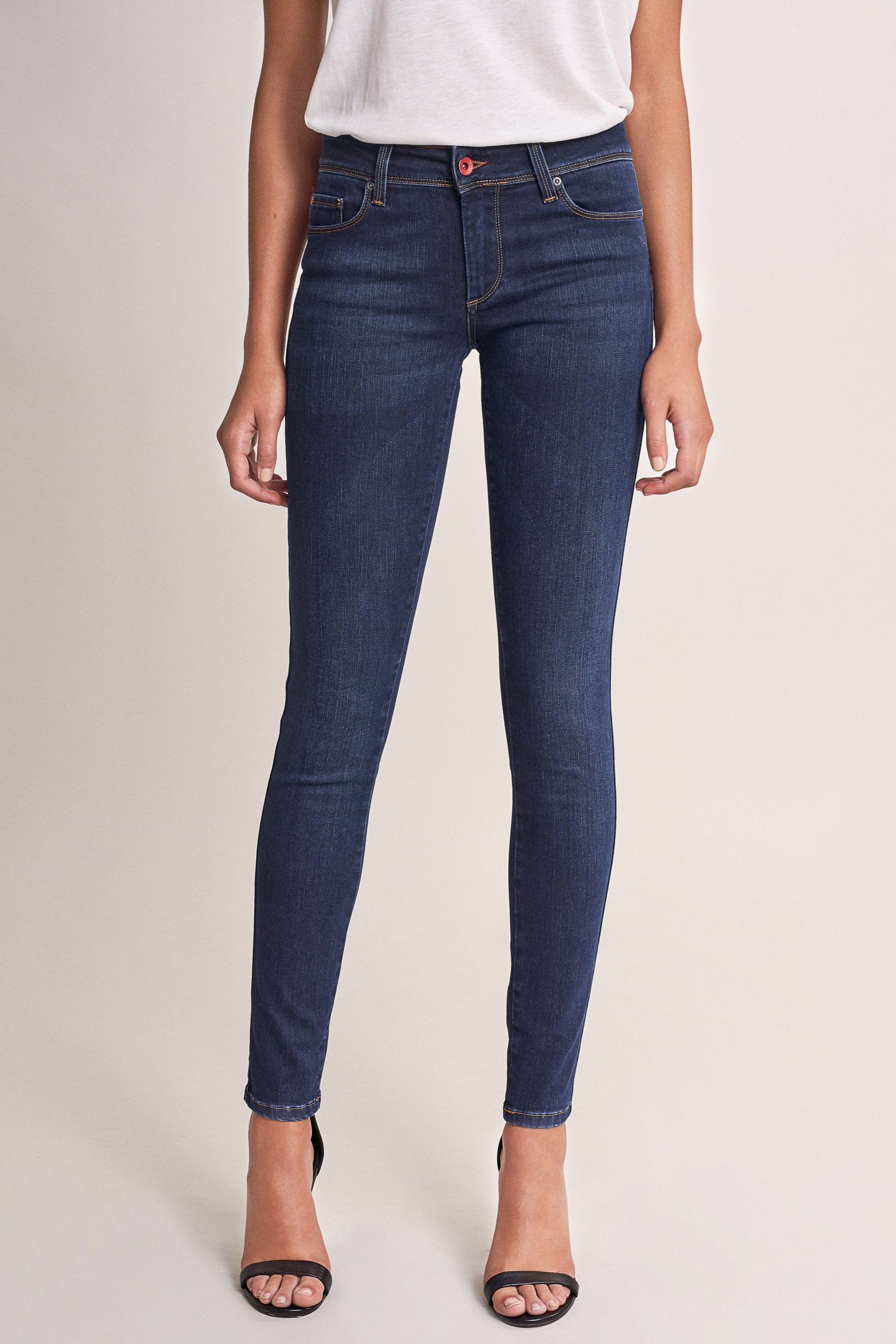 Jean skinny push-up Salsa Wonder bleu vintage 124268.8504 - Thermolite