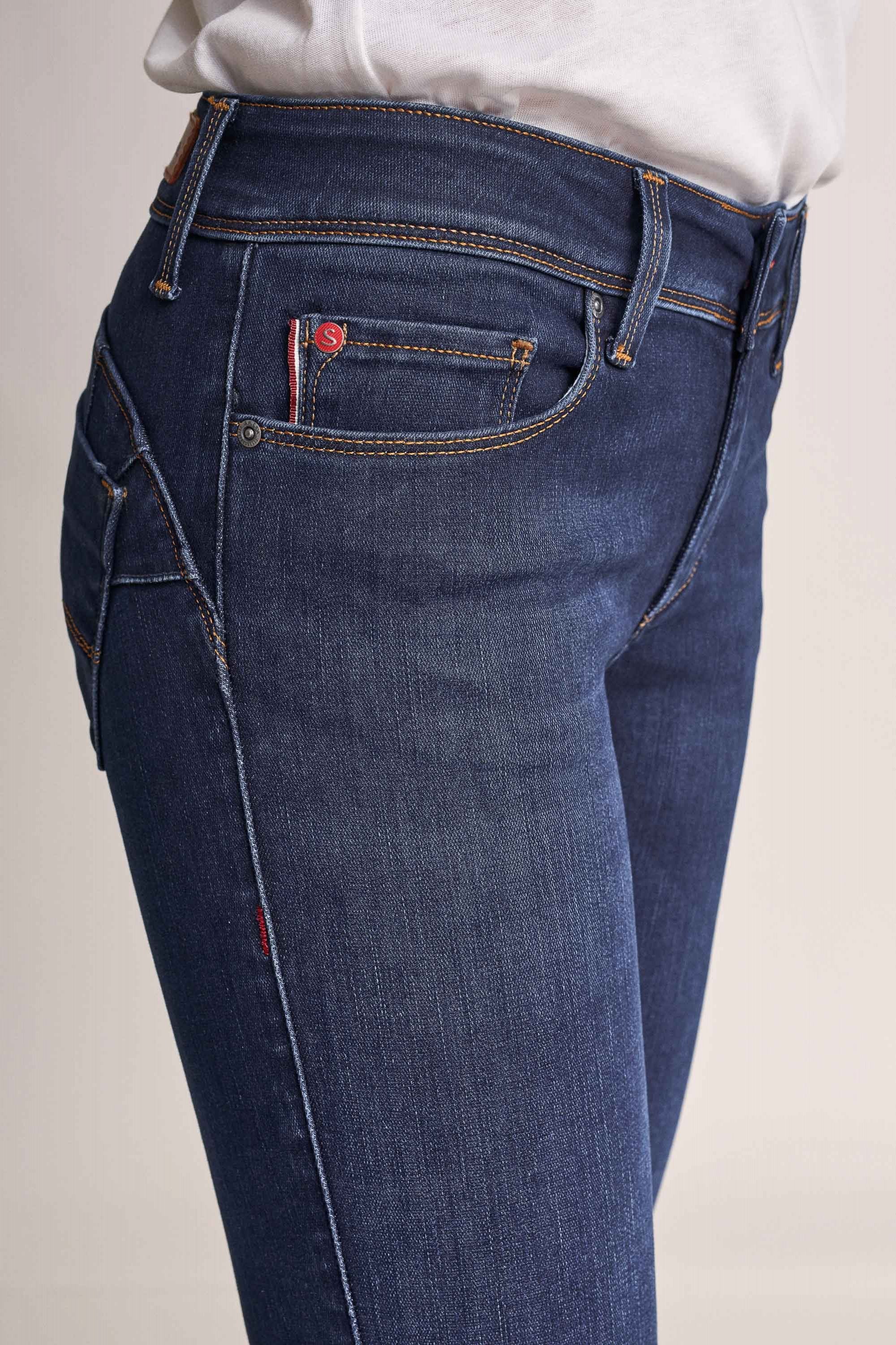 SALSA Wonder Push Up Jeans - Midnight Indigo Blue - 124268.8504 von Salsa