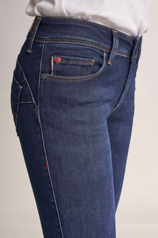 SALSA Wonder Push Up Jeans - Midnight Indigo Blue - 124268.8504