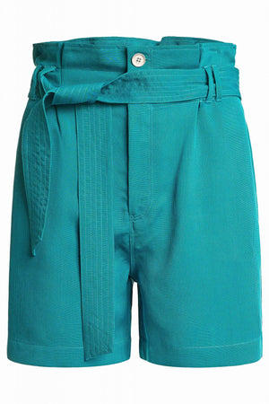 SALSA ELAINE Shorts - Teal Breeze - 124744.8514