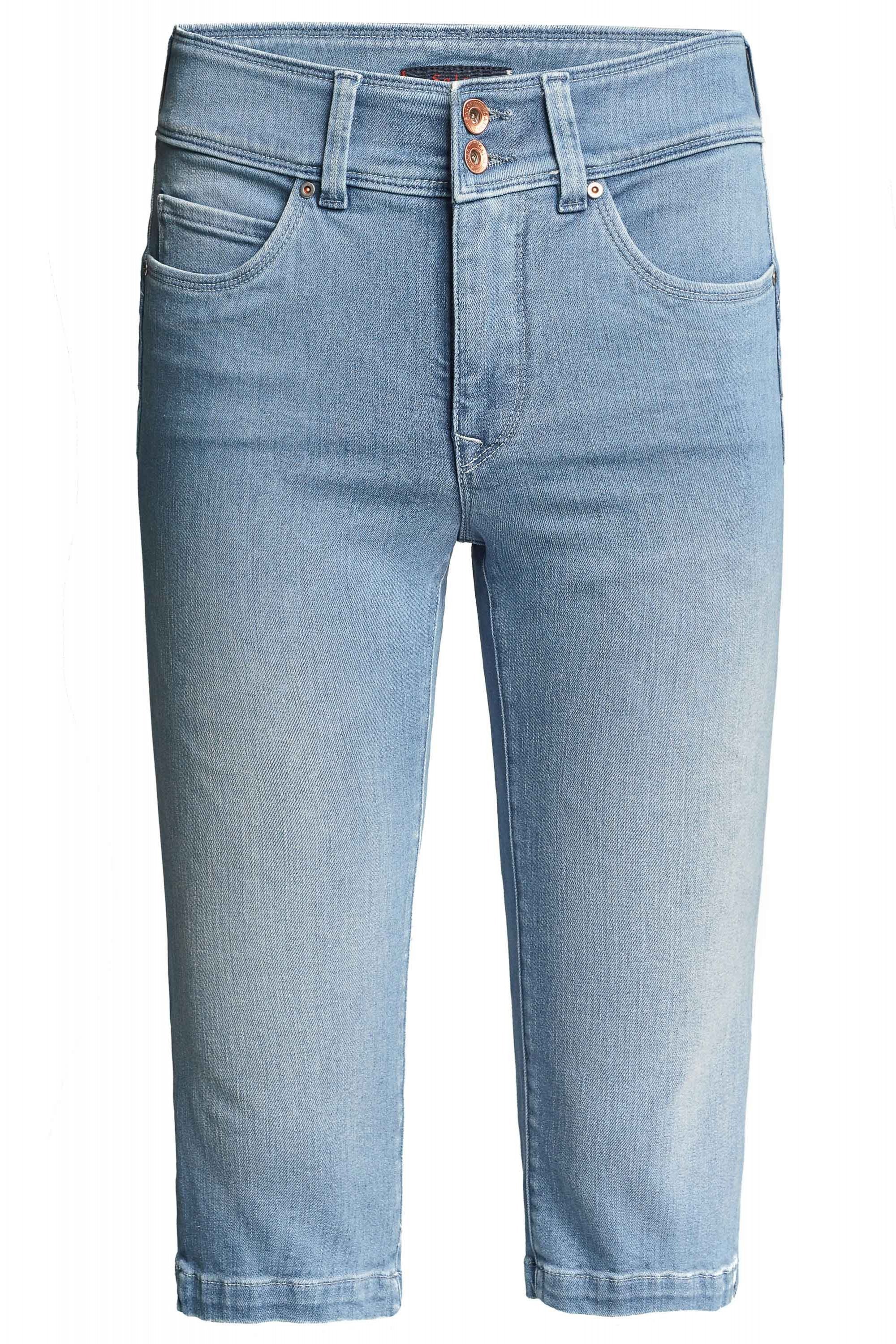 SALSA Secret Push In 3/4 Jeans - Sky Chambray - 125084.8502