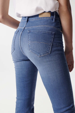 SALSA Glamour Push In Jeans - Coastal Sky Blue - 125726.8503