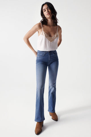 SALSA Glamour Push In Jeans - Coastal Sky Blue - 125726.8503