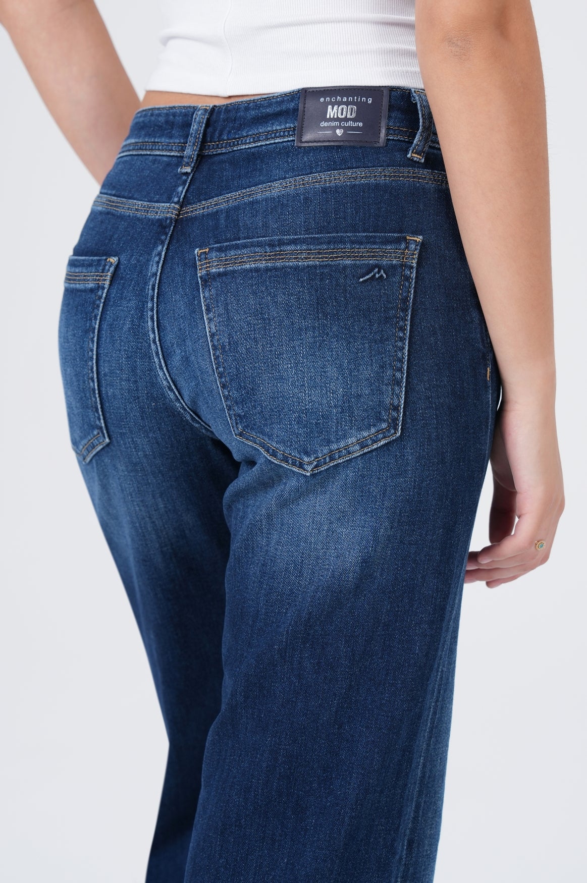 MOD JEANS NICOLA Jeans - Coastal Indigo Blue - HW25-NICOLA.14313 von MOD Jeans