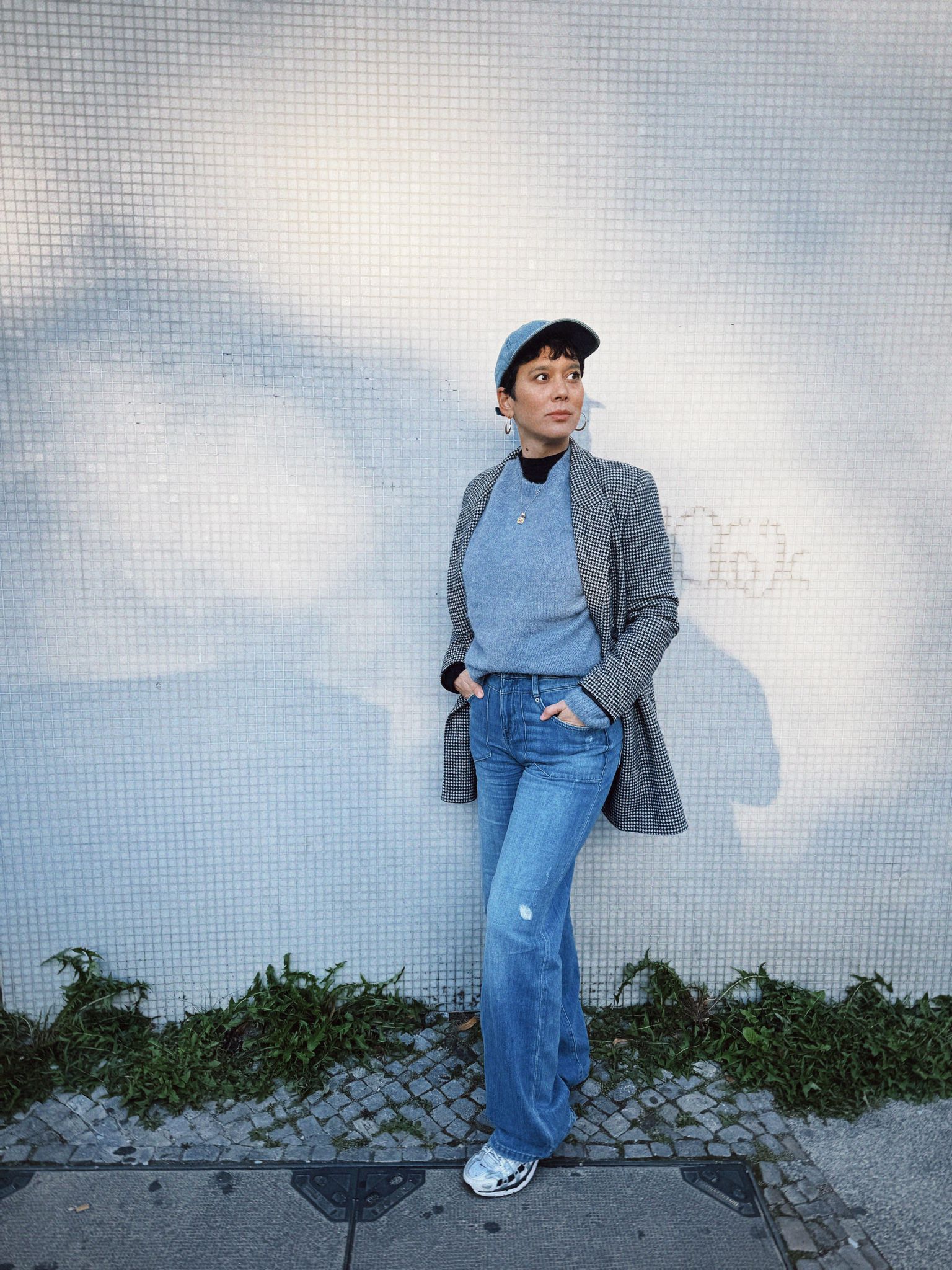 MOD JEANS NINI Wide Leg - Ocean Mist Blue - HW25-NINI.14320 von MOD Jeans