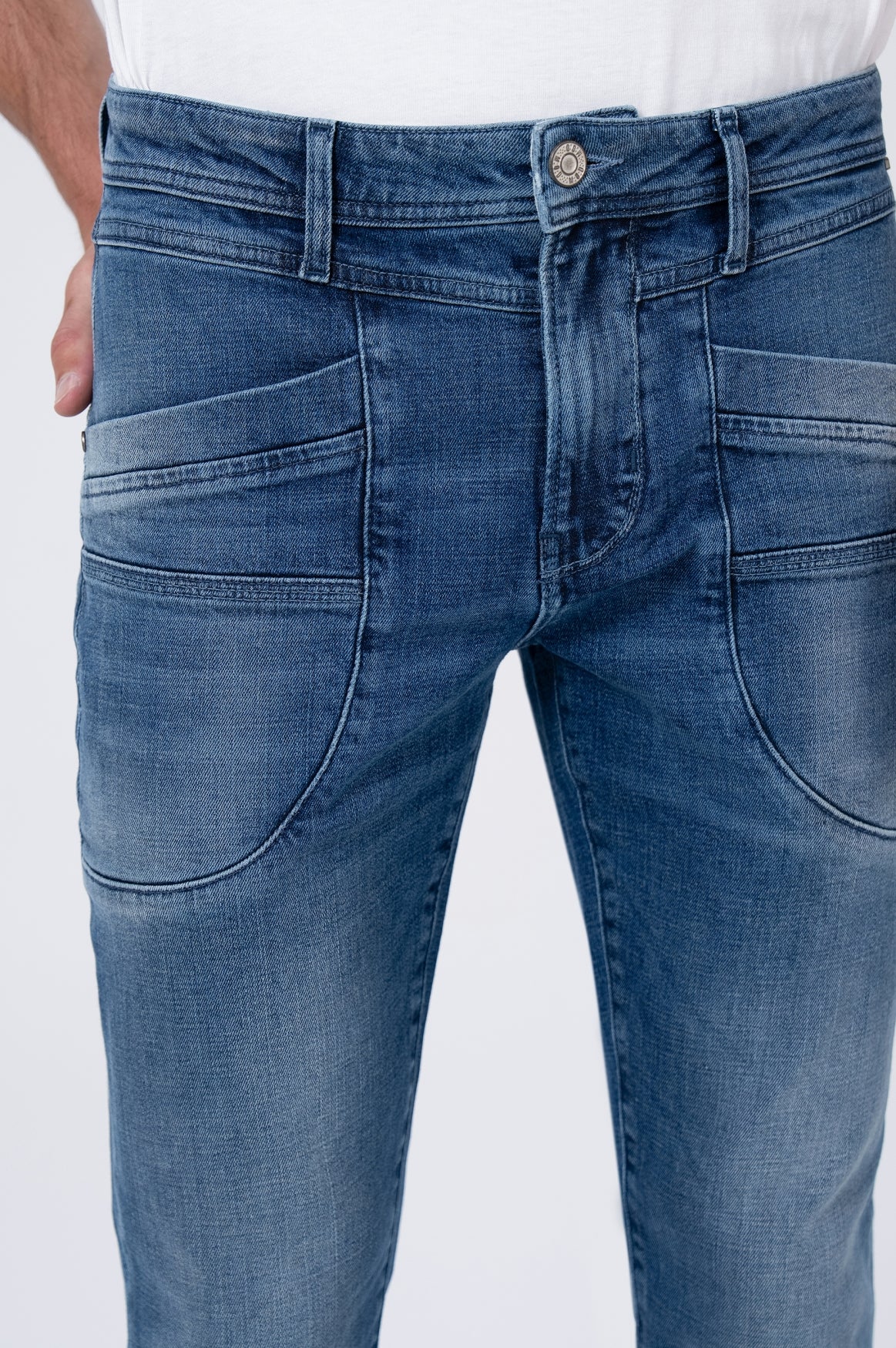 MOD JEANS Peter Regular-Fit Jeans - Faded Harbor Blue - HW25-PETER.14335 von MOD Jeans