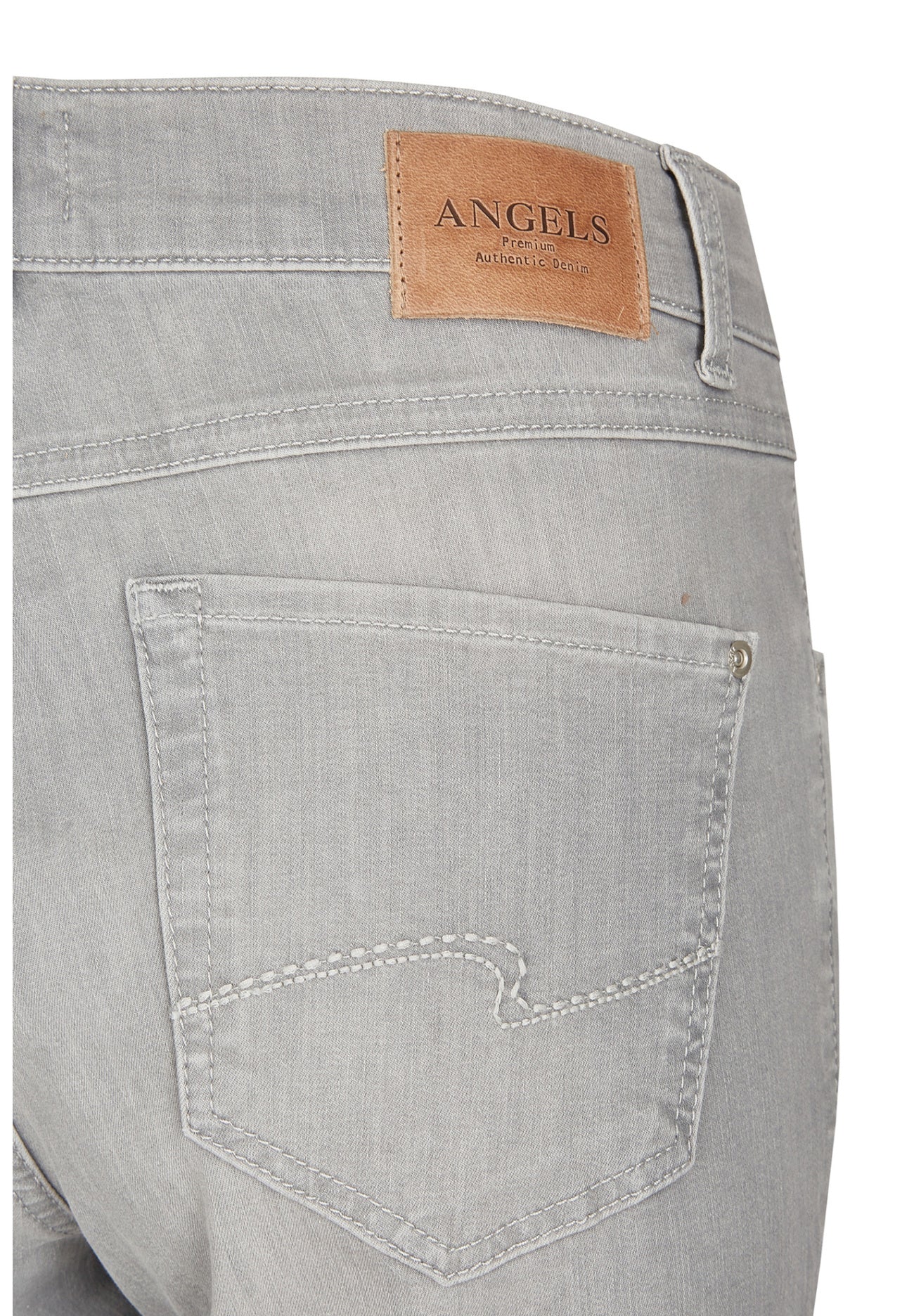 ANGELS Cici Straight Jeans - Misty Silver Grey - 332 3400.1458 von Angels Jeans