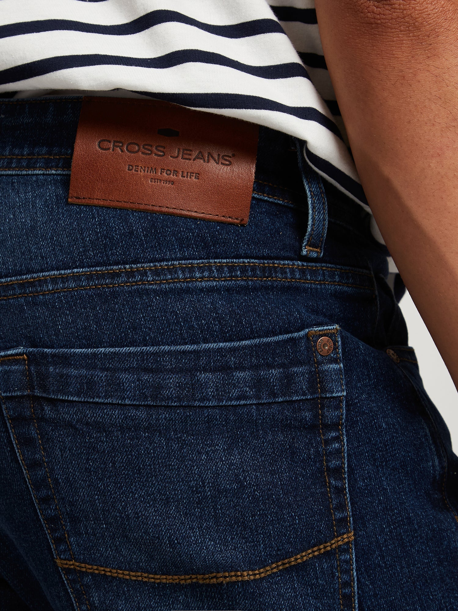 CROSS JEANS Antonio - Deep Harbor Blue - E161-153 von Cross Jeans