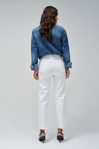 SALSA True Cropped Jeans - Bright Pearl White - 21008063.001