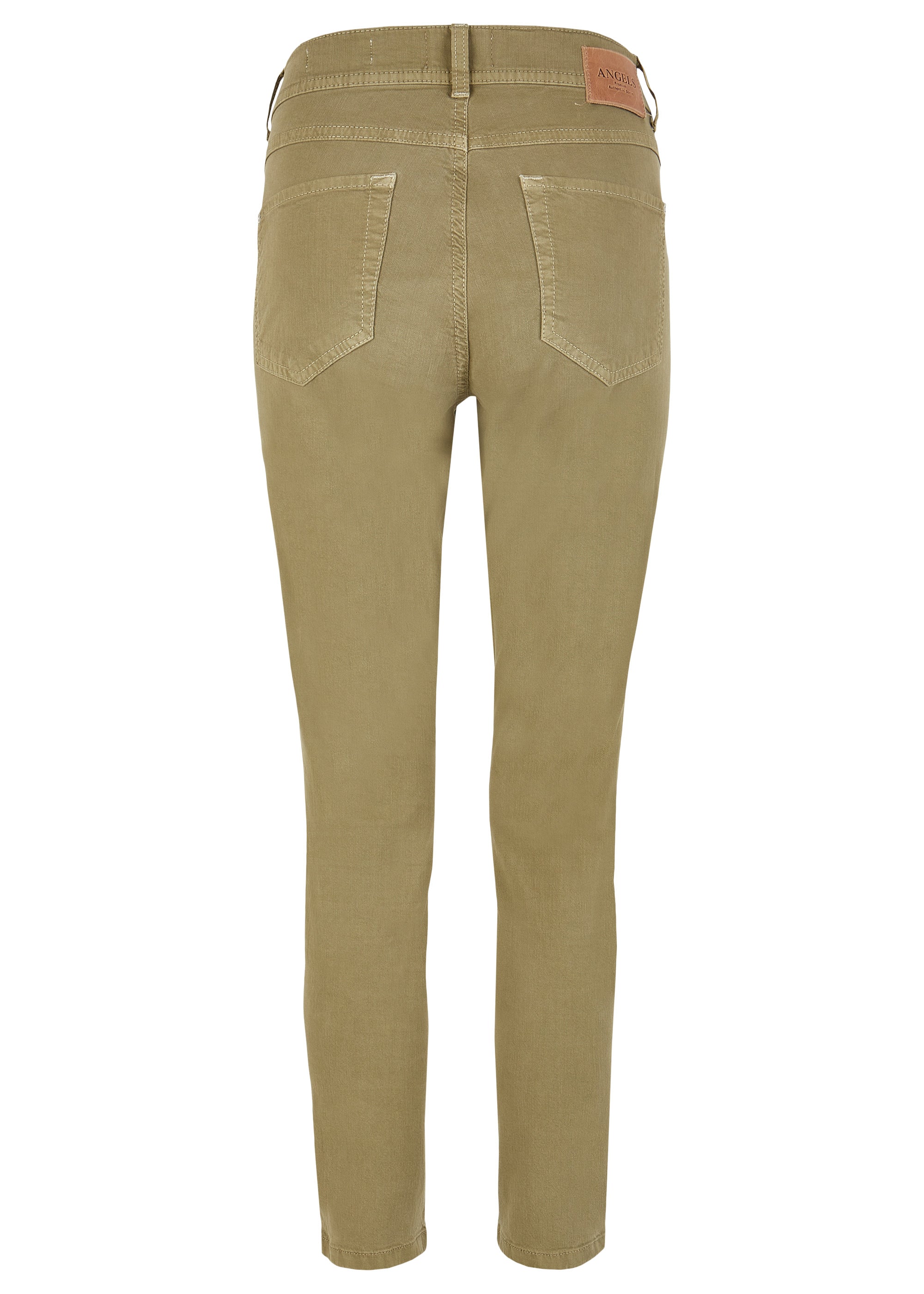 ANGELS JEANS Ornella Button 7/8 Hose - Dusty Olive Green - 178 680307.5415