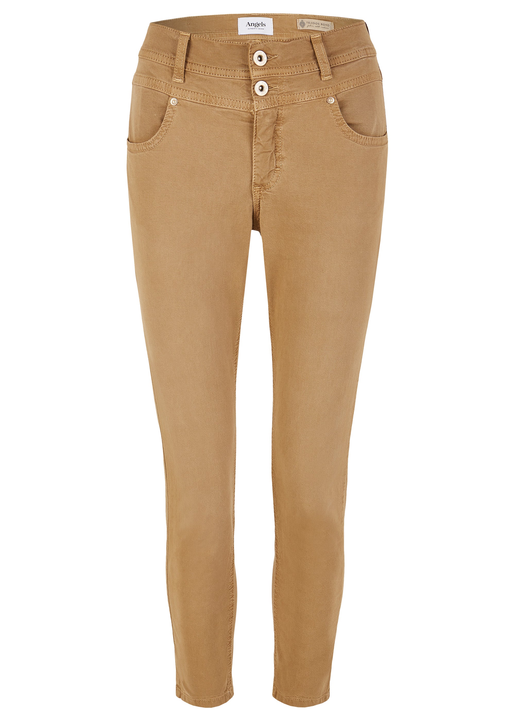 ANGELS JEANS Ornella Button 7/8-Hose - Warm Sahara Sand - 178 680307.7275