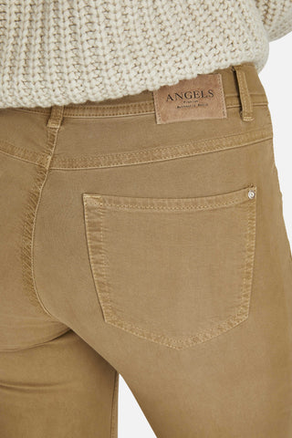 ANGELS JEANS Ornella Button 7/8-Hose - Warm Sahara Sand - 178 680307.7275