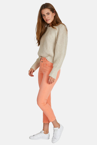 ANGELS JEANS Ornella Button 7/8-Hose - Sunset Peach - 178 680307.7905
