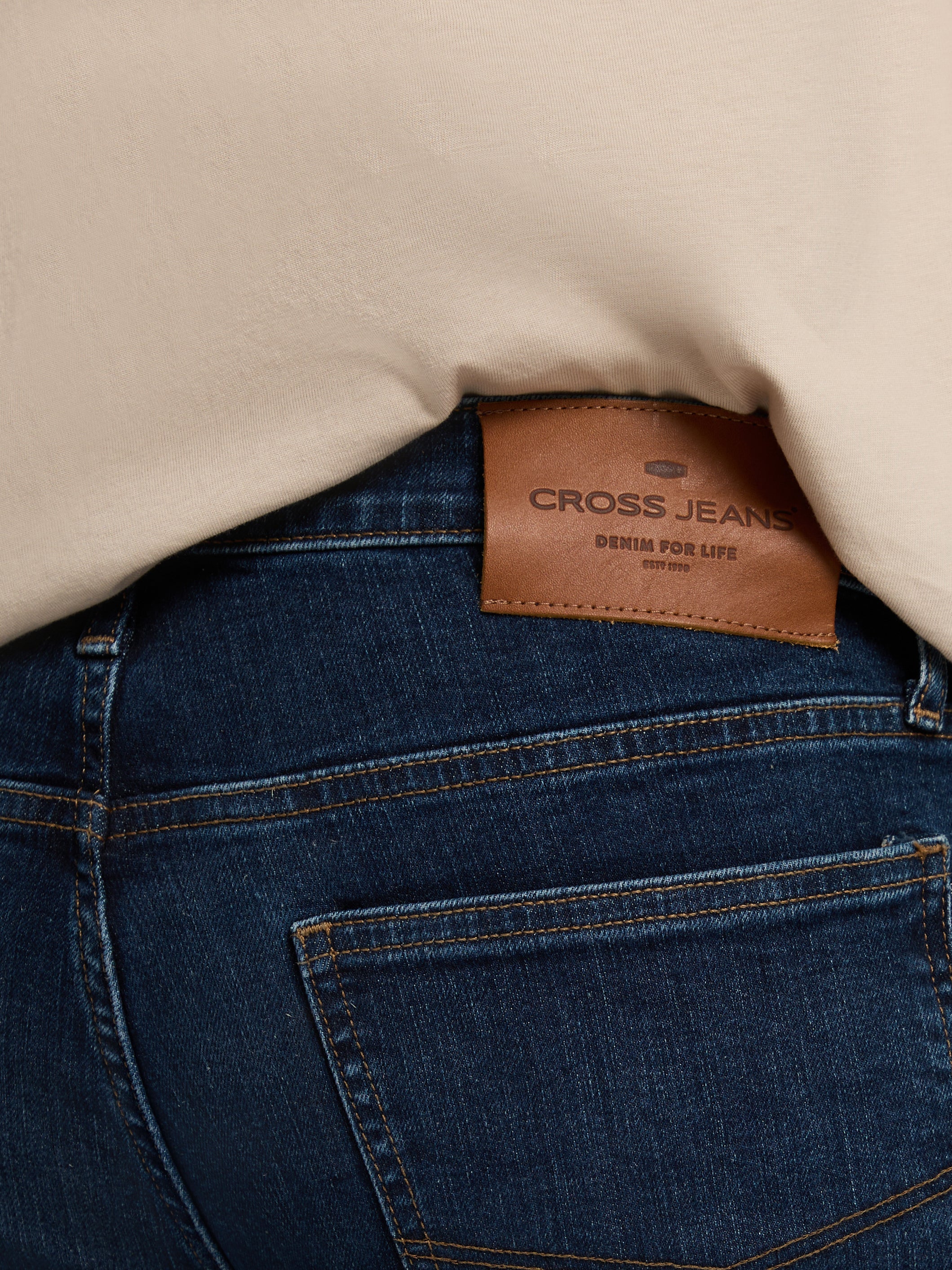 CROSS JEANS Damien Jeanshose - Midnight Indigo - E198-114 von Cross Jeans