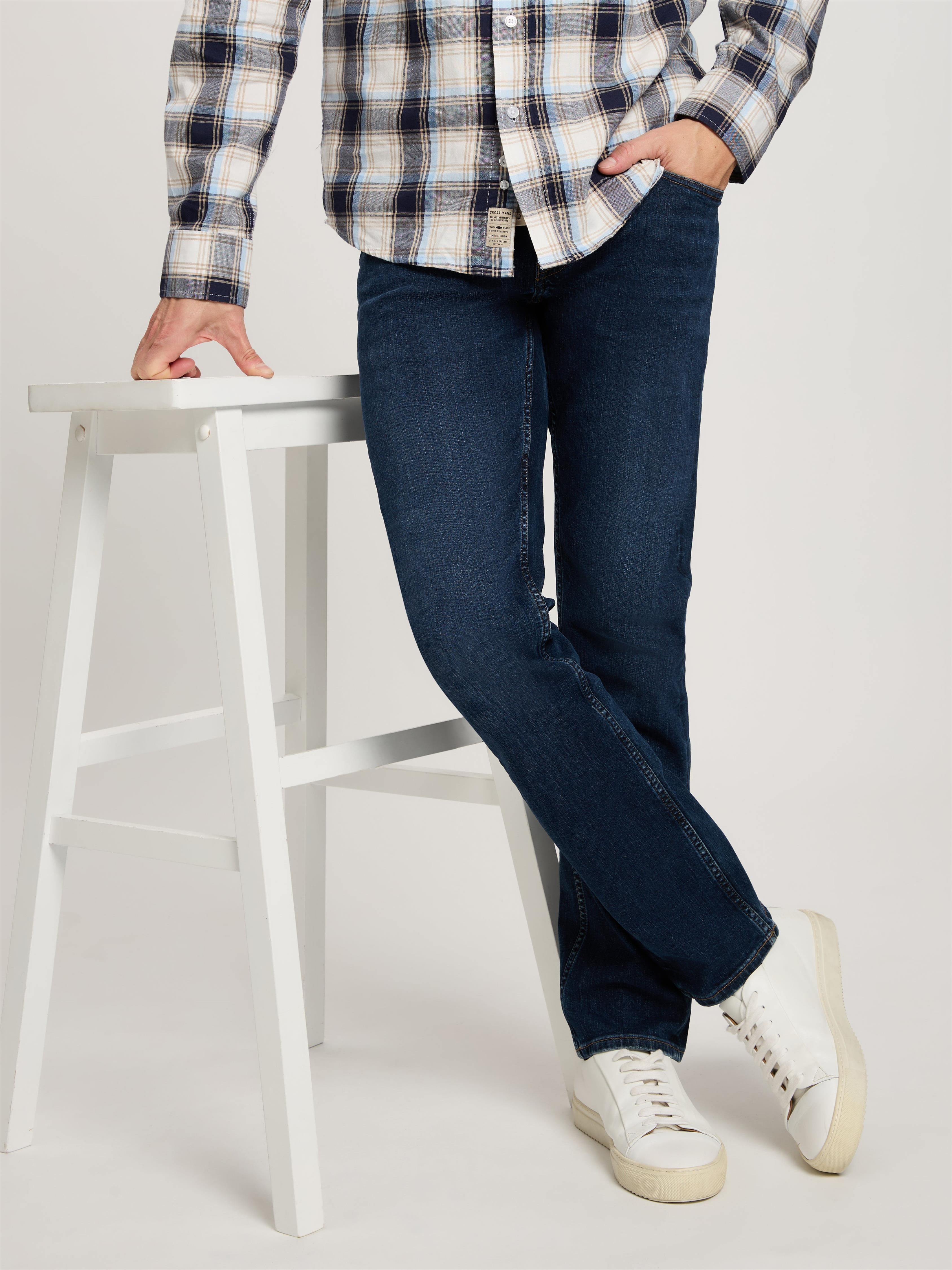 CROSS JEANS Damien Jeanshose - Midnight Indigo - E198-114 von Cross Jeans