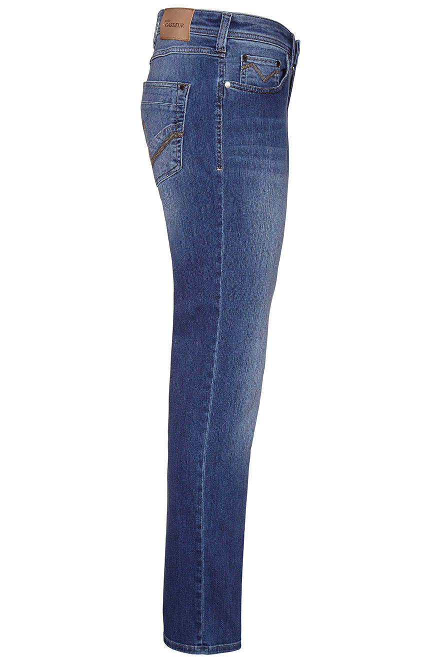 ATELIER GARDEUR Bill Jeans - Worn Coast Blue - BILL-8-0-470391-167