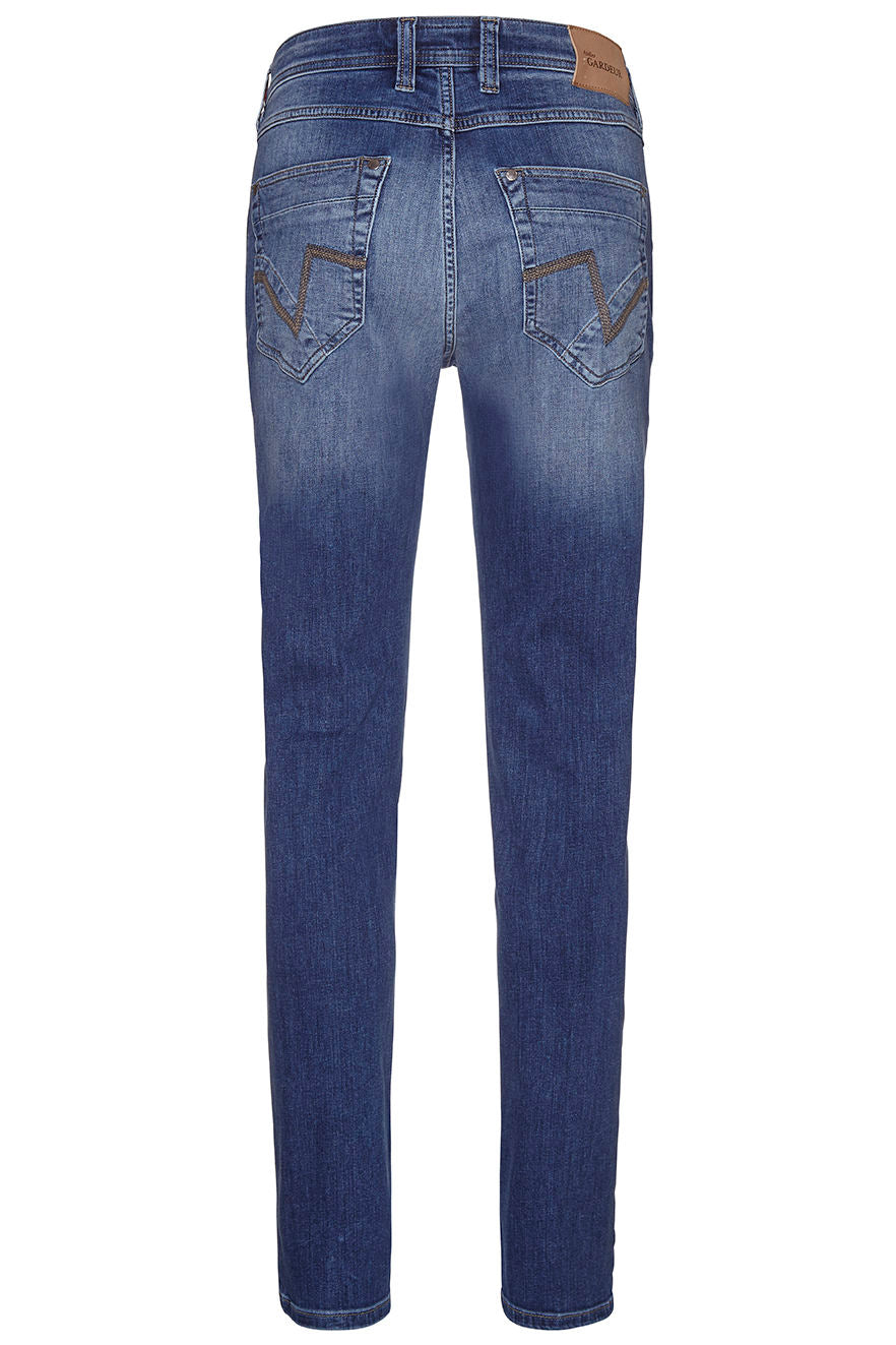 ATELIER GARDEUR Bill Jeans - Worn Coast Blue - BILL-8-0-470391-167 von Atelier Gardeur