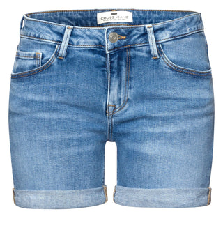 CROSS JEANS ZENA Bermuda - Coastal Mist Blue - A514-076