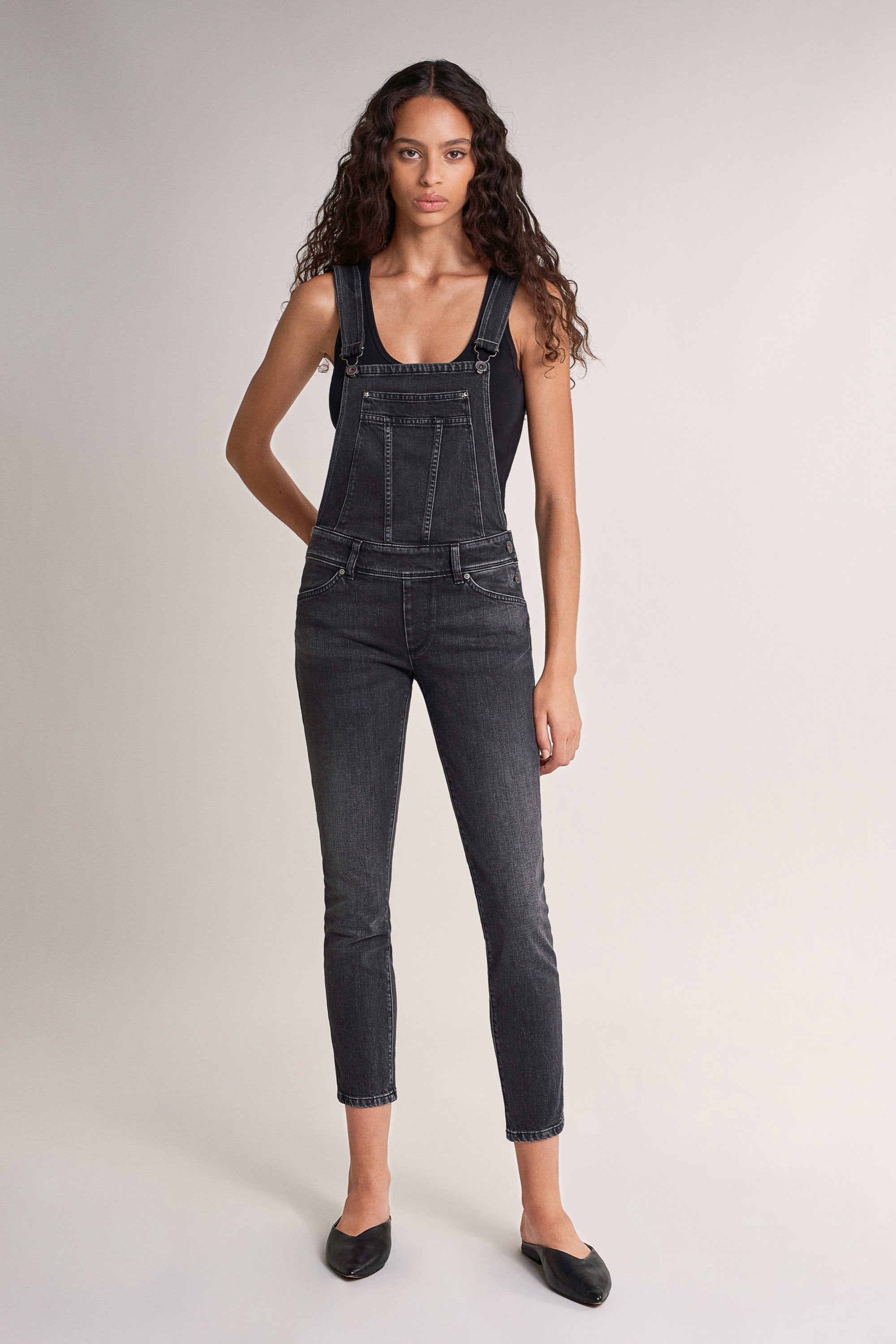 SALSA Wonder Push Up Latzhose - Smoky Slate Blue - 123892.0000