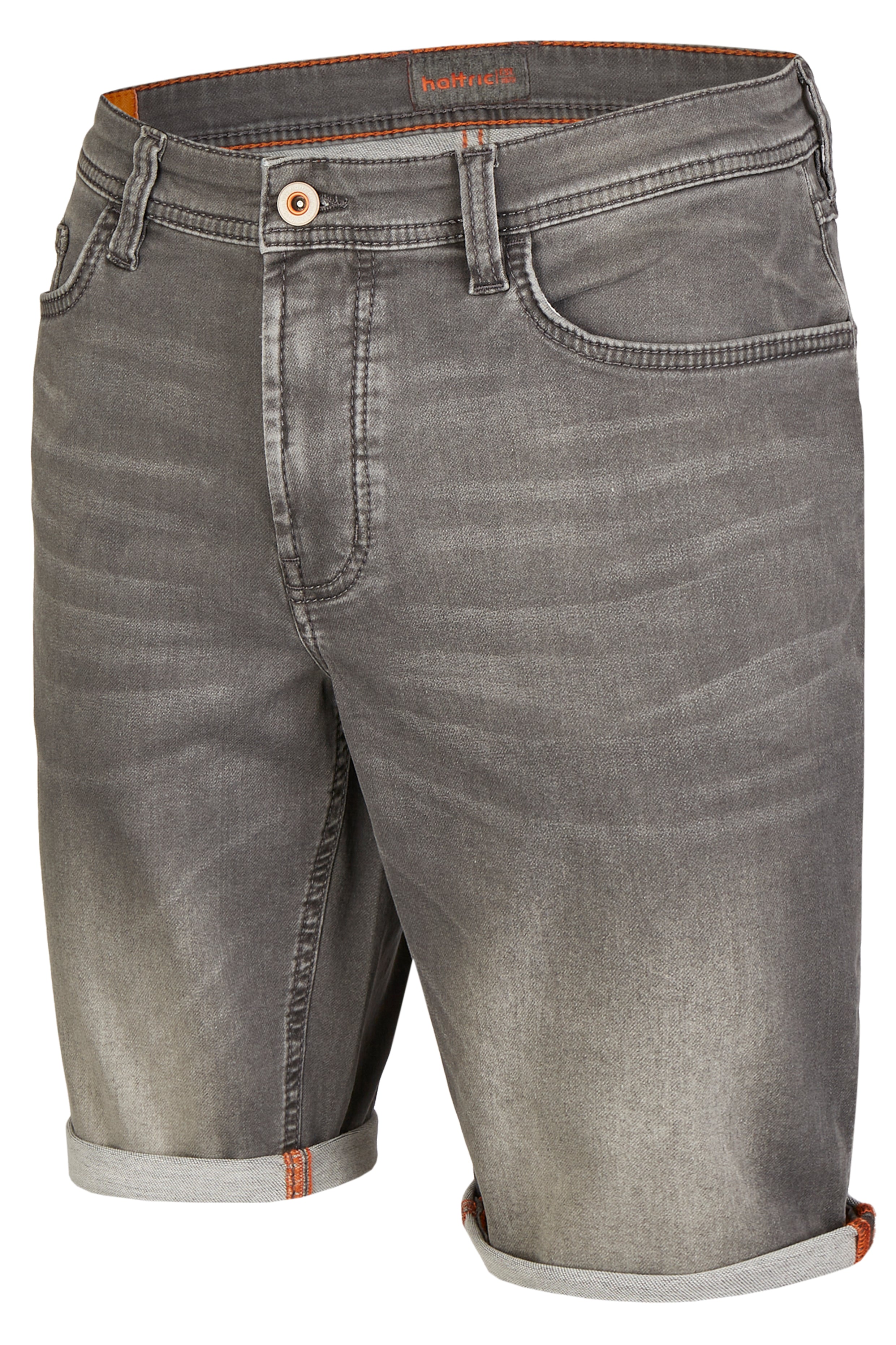 HATTRIC Bermuda - Dark Ash Denim - 698835 1223.07
