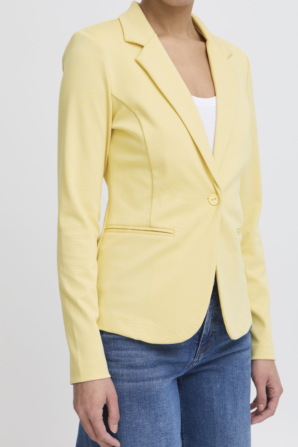 ICHI IHKATE Blazer - Pale Sunflower - 20101801.130915