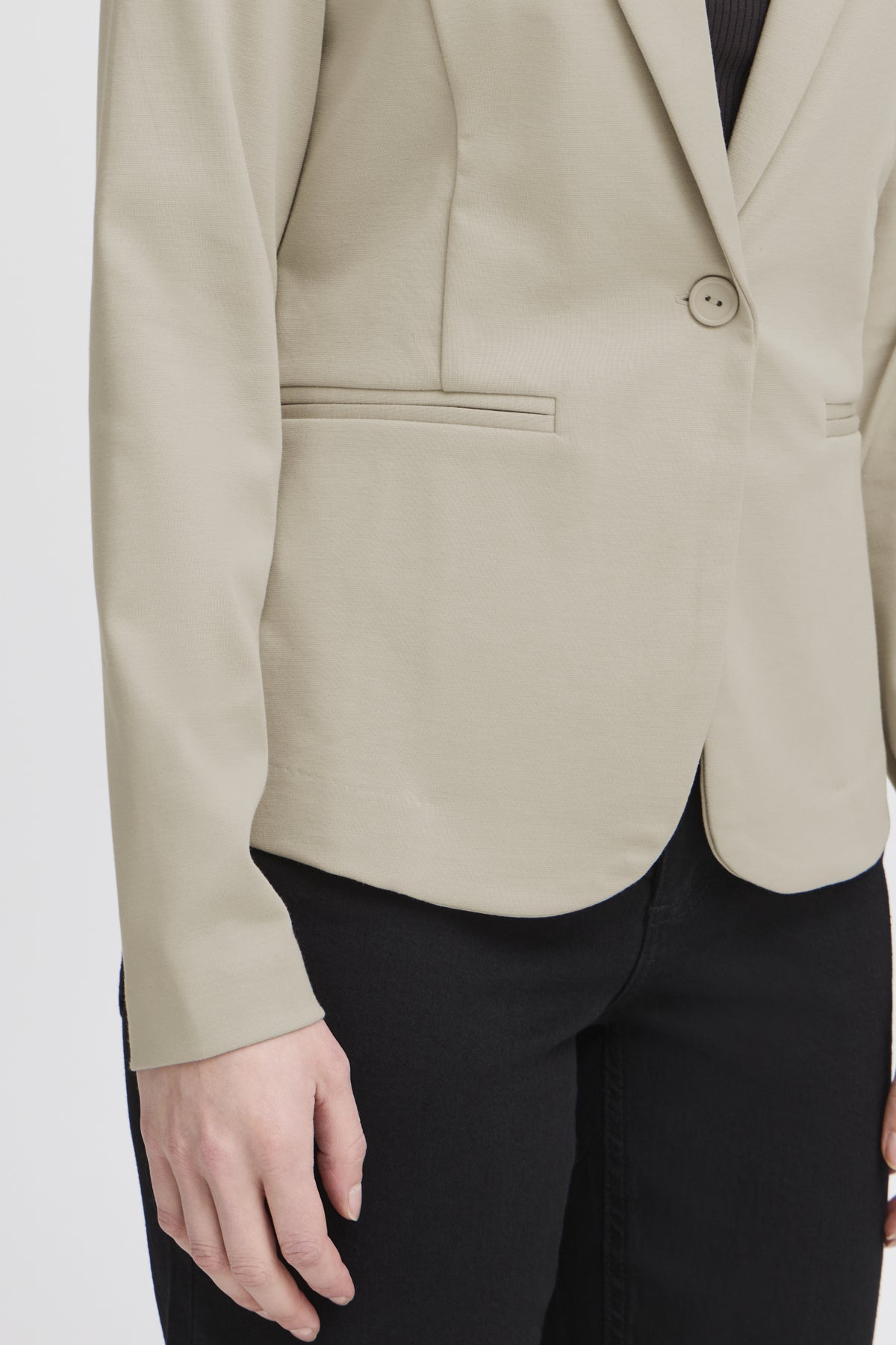 ICHI IHKATE Blazer - Oyster Sandlight - 20101801.151308
