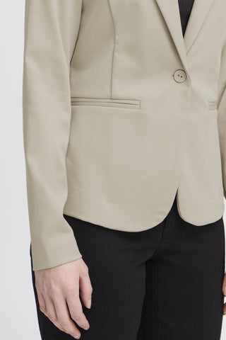 ICHI IHKATE Blazer - Oyster Sandlight - 20101801.151308