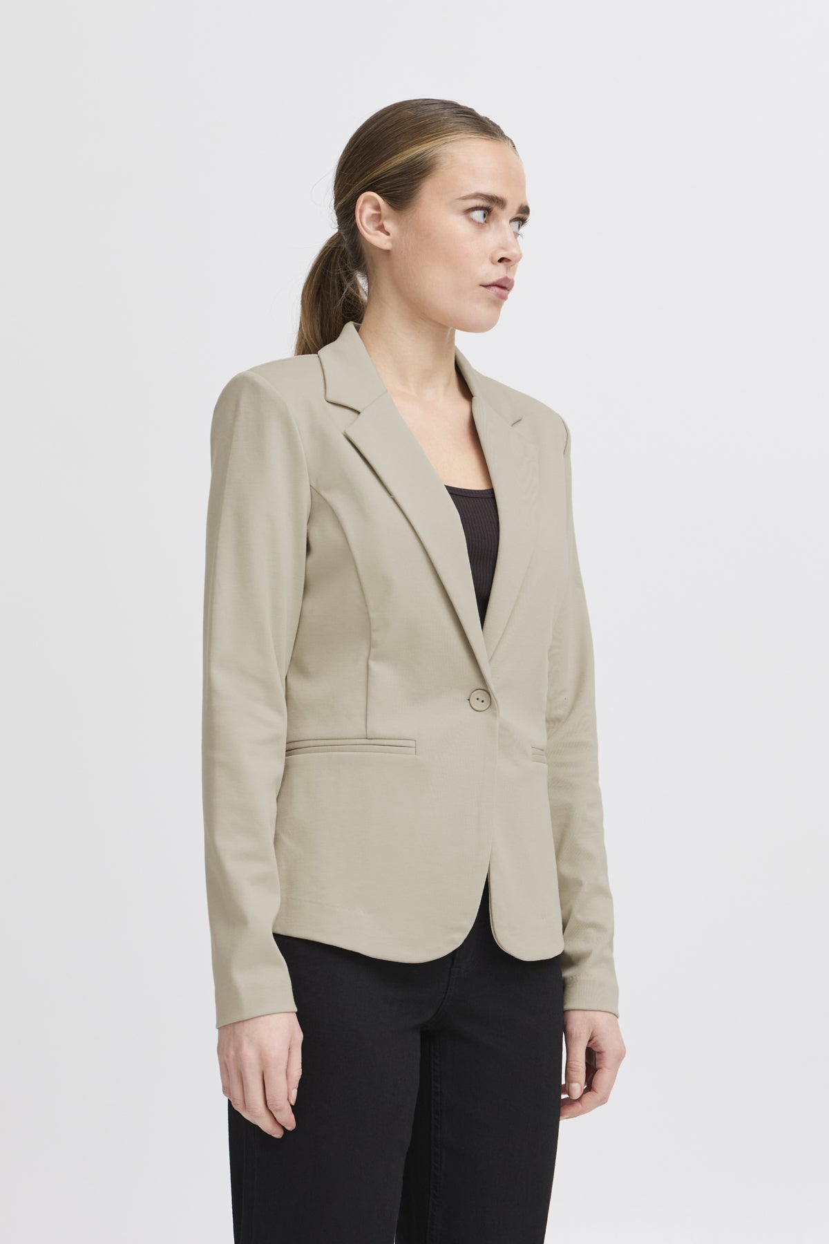 ICHI IHKATE Blazer - Oyster Sandlight - 20101801.151308 von ICHI