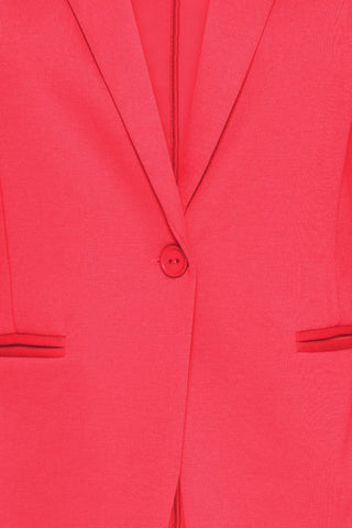 ICHI IHKATE Blazer - Crimson Bloom Pink - 20101801.181756
