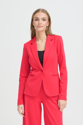 ICHI IHKATE Blazer - Crimson Bloom Pink - 20101801.181756