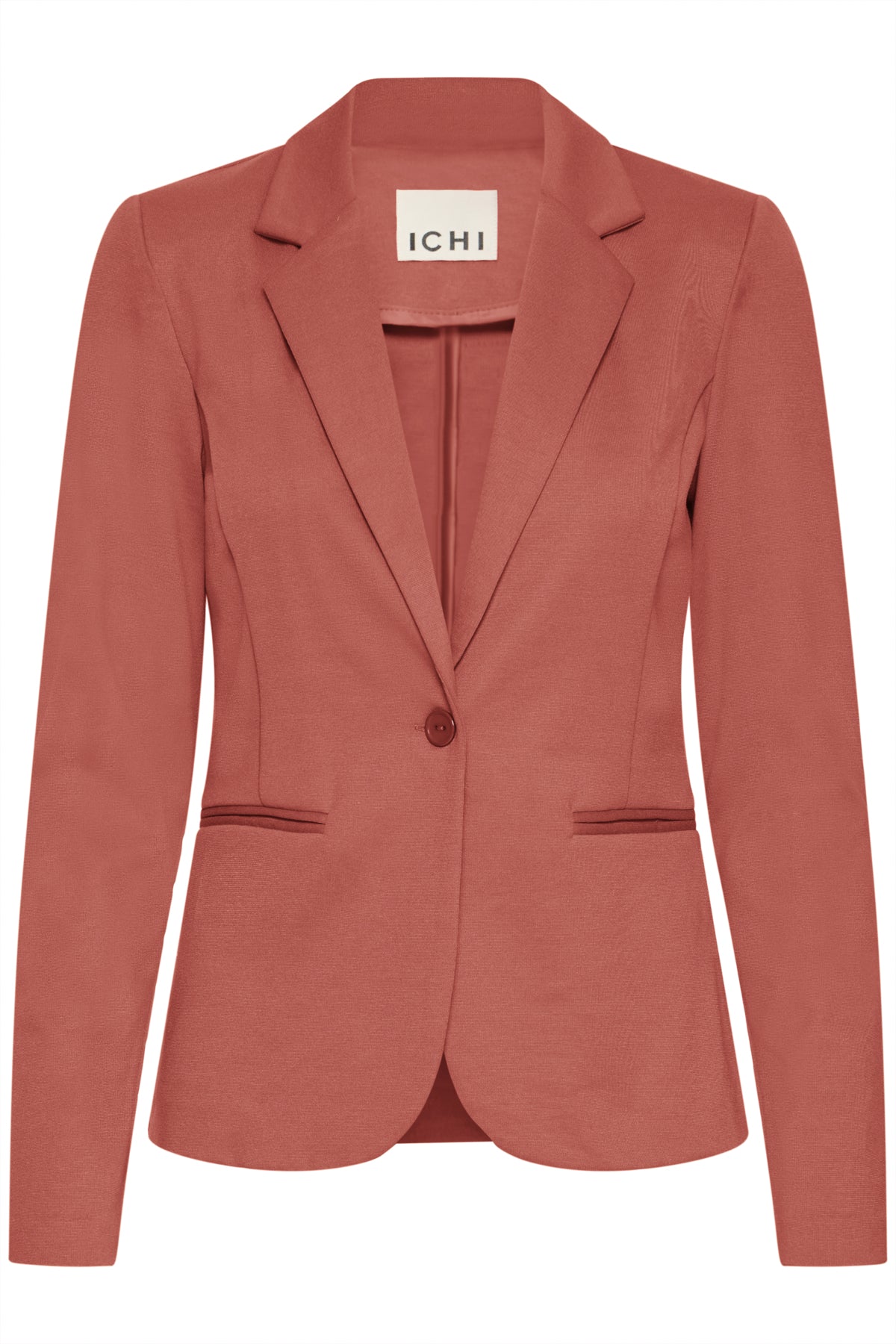 ICHI IHKATE Blazer - Terracotta Bloom - 20101801.191533