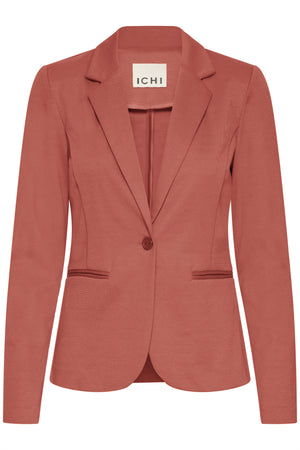 ICHI IHKATE Blazer - Terracotta Bloom - 20101801.191533