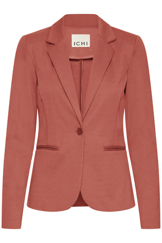 ICHI IHKATE Blazer - Terracotta Bloom - 20101801.191533