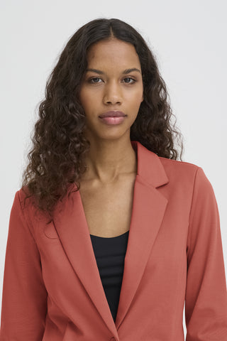 ICHI IHKATE Blazer - Terracotta Bloom - 20101801.191533