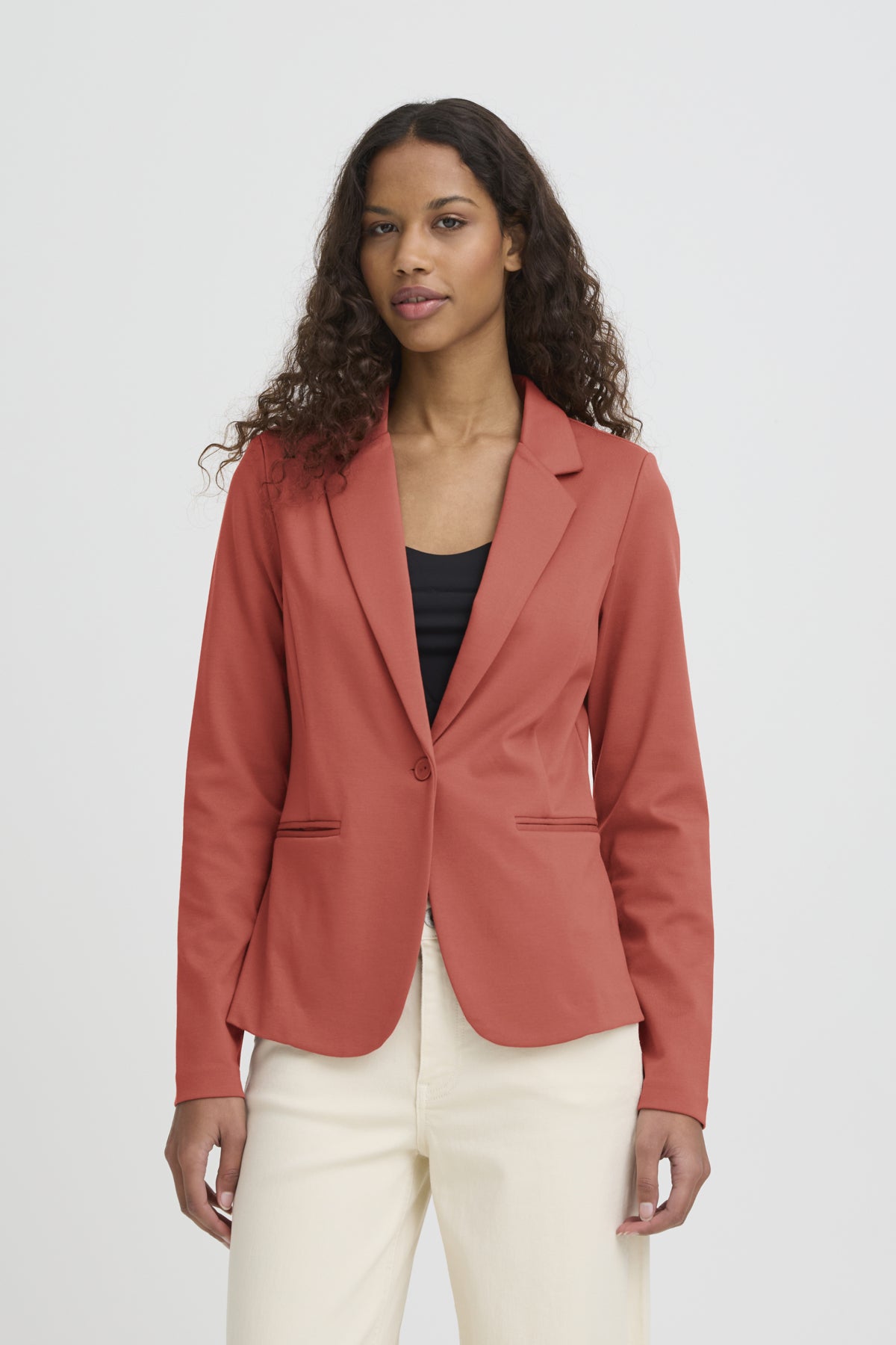 ICHI IHKATE Blazer - Terracotta Bloom - 20101801.191533 von ICHI