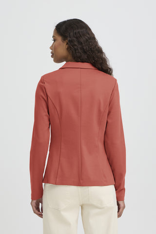 ICHI IHKATE Blazer - Terracotta Bloom - 20101801.191533