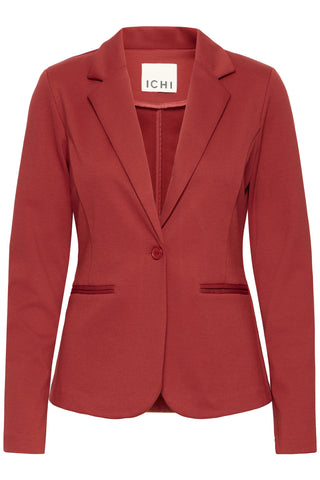 ICHI IHKATE Blazer - Crimson Velvet Red - 20101801.191555