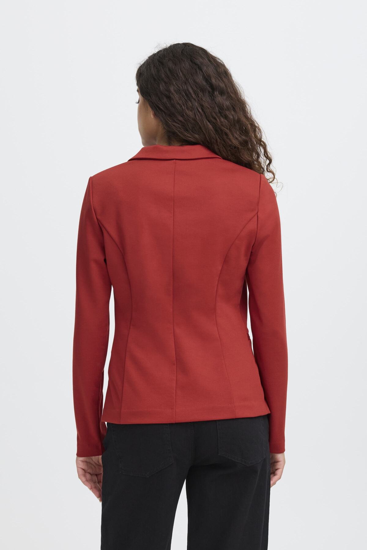 ICHI IHKATE Blazer - Crimson Velvet Red - 20101801.191555 von ICHI