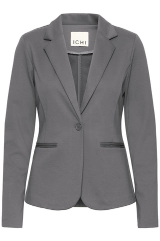 ICHI IHKATE Blazer - Foggy Steel Grey - 20101801.193907